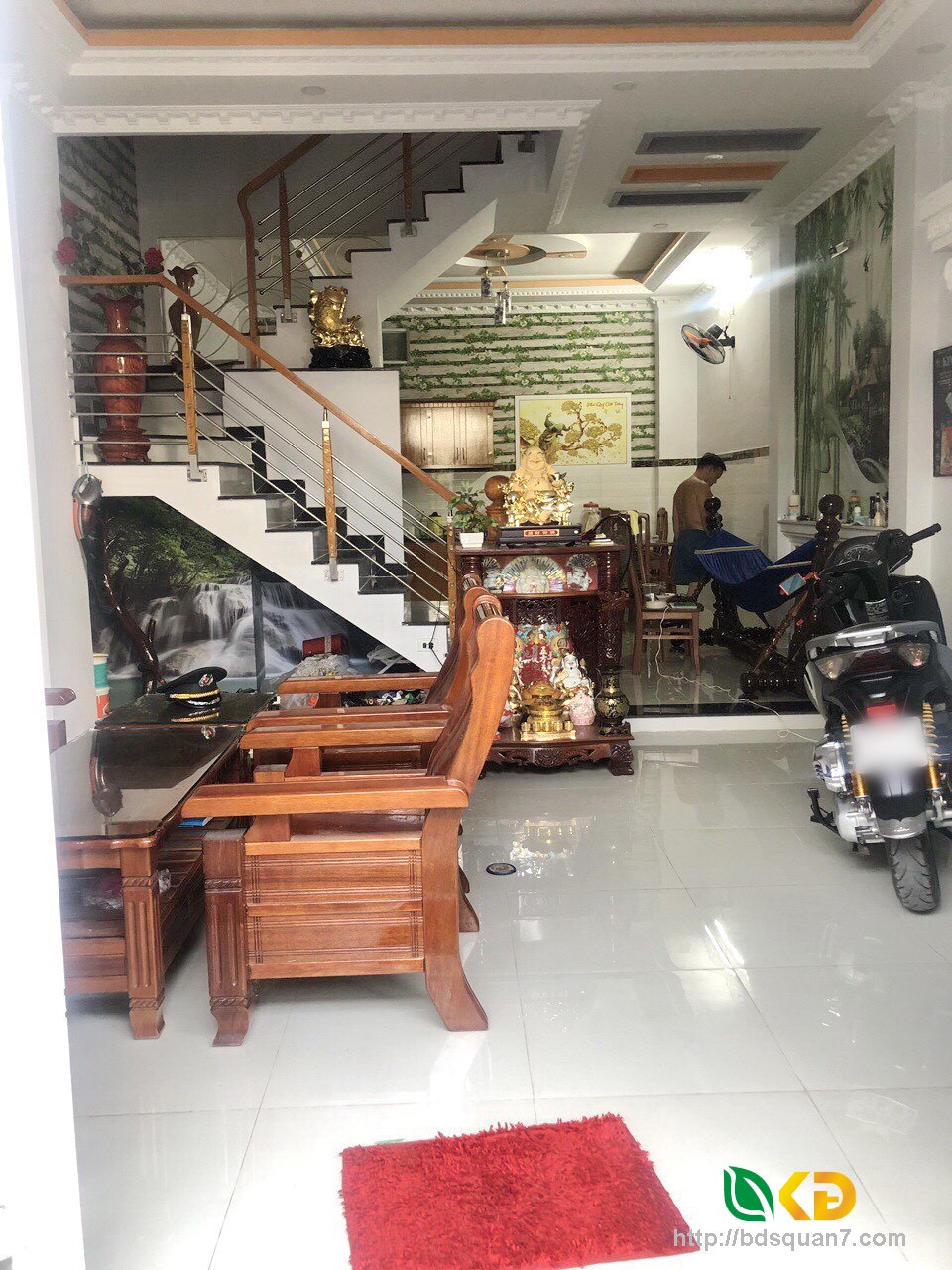 Bán nhà đẹp 2 lầu hẻm 2295 Huỳnh Tấn Phát huyện Nhà Bè